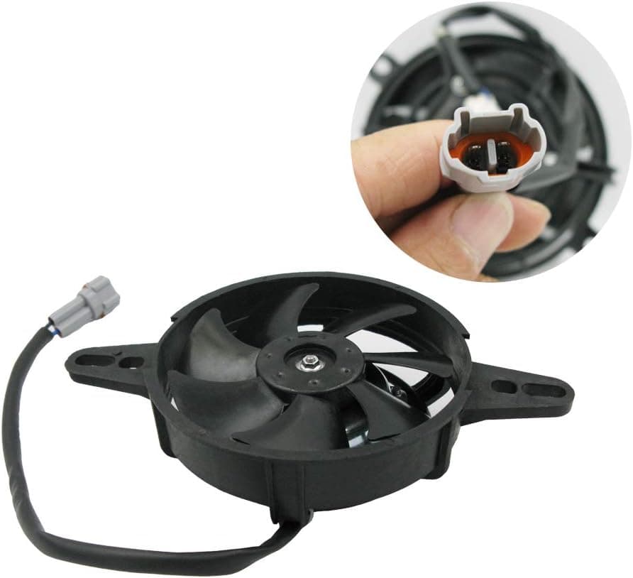 PROOTOM OTOM Universal Motorcycle Radiator Cooling Fan - 4 Inch for Dirt Bikes, ATVs, and Motocross