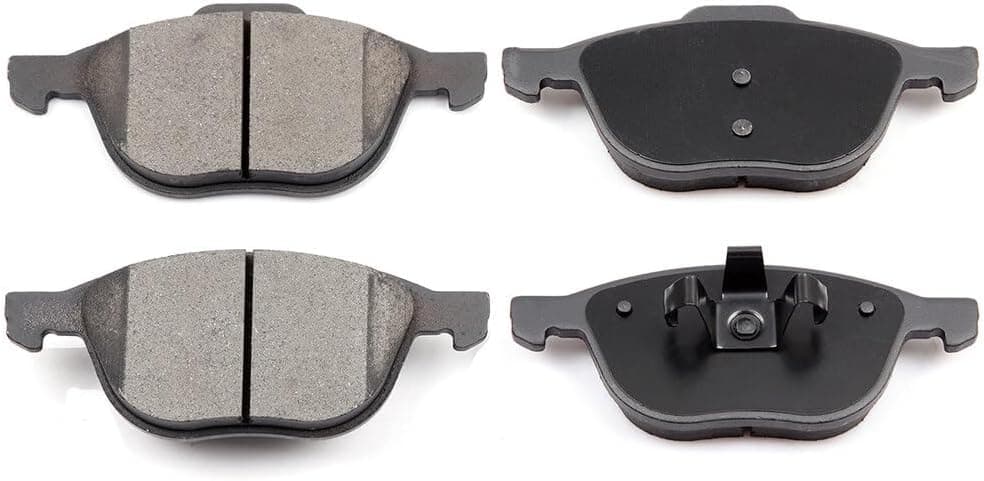 ECCPP D1044-7947 Front Ceramic Disc Brake Pad Set for Ford and Mazda Vehicles