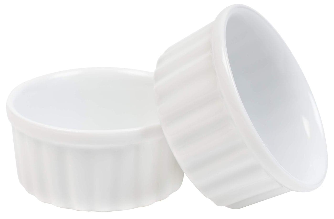 DANKOTUWA World-Class Tableware Fine Porcelain Remekin. Vegan and Halal Porcelain. Dishwasher, Oven and Microwave Safe. 7 Cm Dia. 100 ml. (Pack of 2)