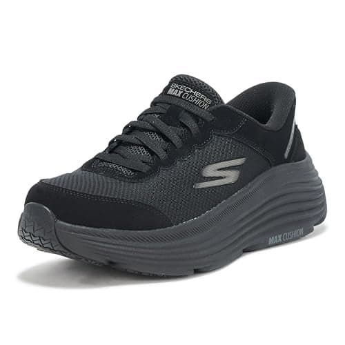 Skechers Men's Hands Free Slip-ins Max Cushioning Endeavour - Cardova Sneaker, Black/Black, 9
