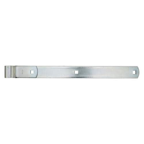 National Hardware N168-336 Gate Hinge Strap, 16-Inches, Coated with WeatherGuard Protection, Zinc-Plated