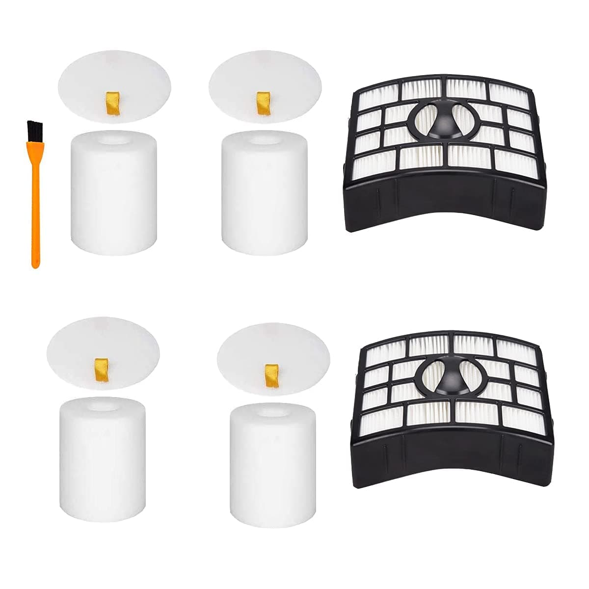 Hongfa NV752 Vacuum Filters for Shark APEX AZ1002 DuoClean LiftAway Upright VacuumShark NV650 NV750 Series Filter Parts Compatible with NV650 NV651 NV652 NV750W NV751 NV765 AX950 AX951 Z1000W AZ1002