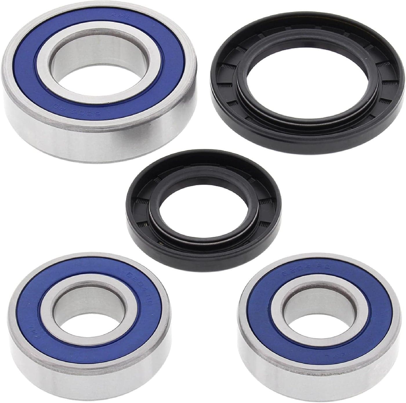 All Balls 25-1449 Rear Wheel Bearing Kit for Motorcycles
