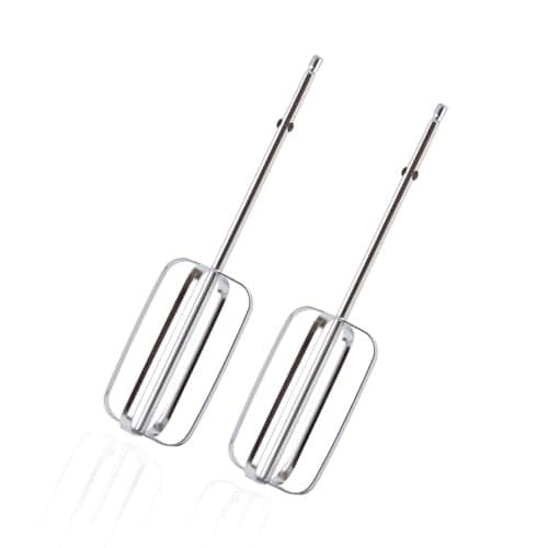 2 Pcs Hand Mixer Attachments Beaters, Hand Mixer Beaters Attachments for Kitchen Stainless Steel Replacement Parts for Hamilton Beach 62682RZ 62692 62695V 64699 Mixer