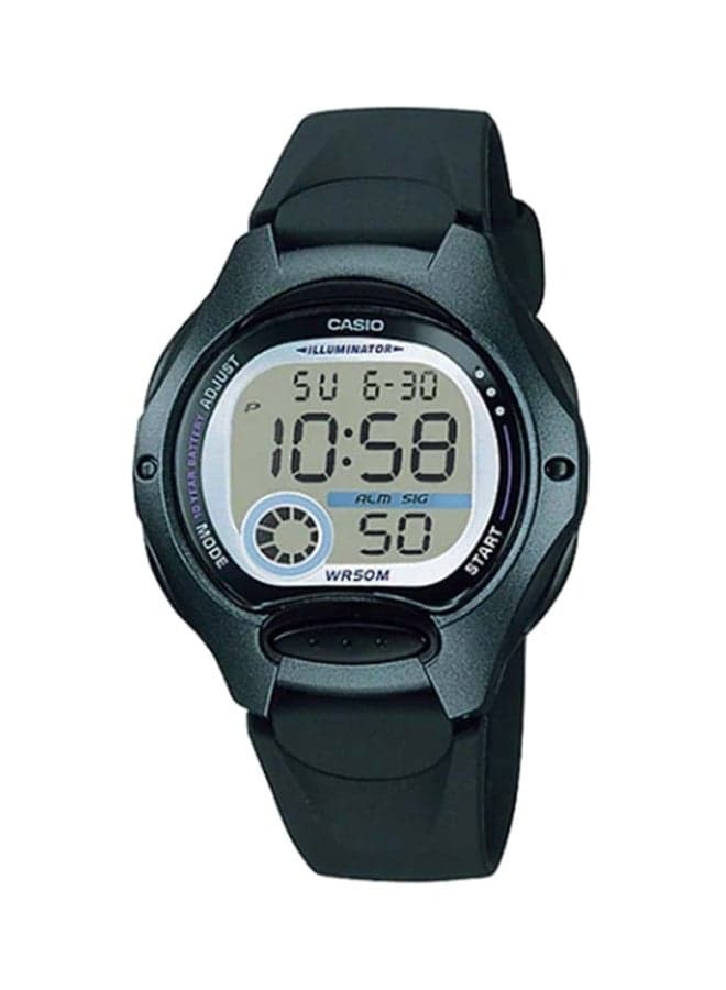 Kids Unisex Resin Digital Wrist Watch LW-200-1BVDF