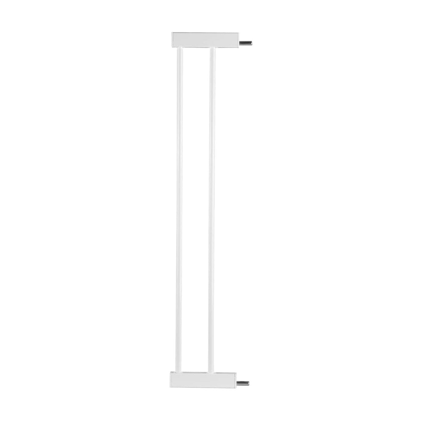 BABELIO Metal BabyDog Gate Extender 55inch 14cm White Pet Gate Extension Extra Wide Pet Gate Accessories for Stairs Doorways NO Need Tools NO Drilling 36 Tall
