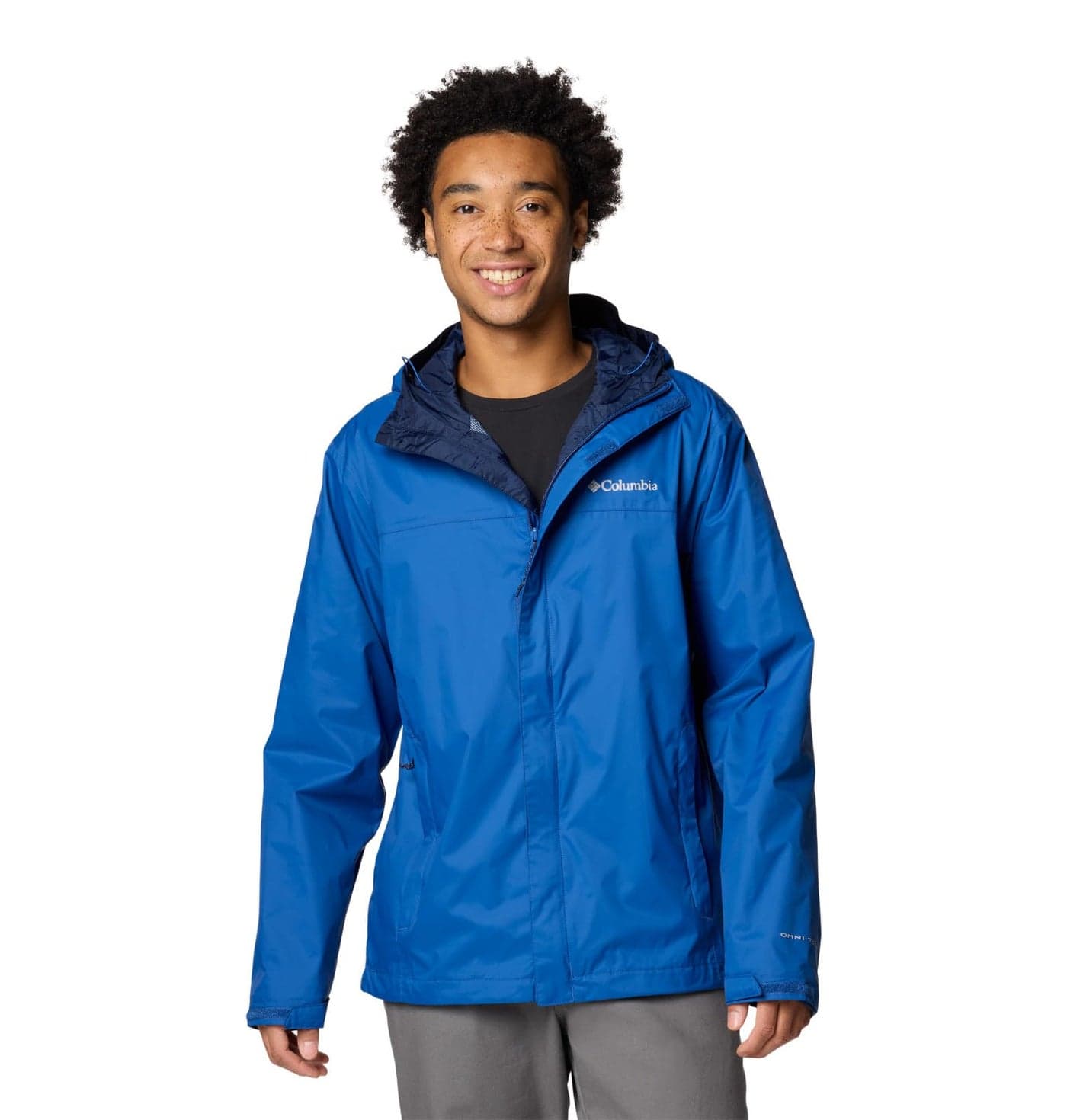 Columbia Mens Watertight II Jacket Mountain Blue Small