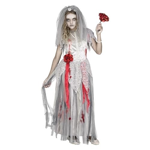 Fun World Zombie Bride Costume Large 1214 Multicolor