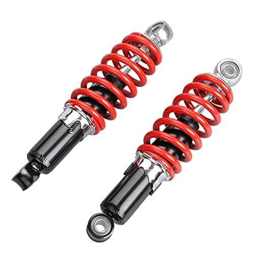 2PCS 210-230-250mm Front Shock Absorber Shocker Suspension for Quad ATV Dune Go Kart quad bike motorcycle spring damping (210mm)