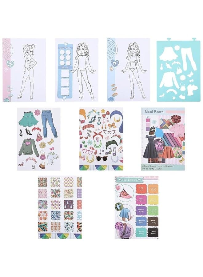 Mr. Pen- Fashion Sketchbook Kit, Fashion Design Sketchbook, Kids Fashion Design Kit, Fashion Designer Kits for Girls, Fashion Design Book, Kids Drawing Kit, Fashion Design for Kids