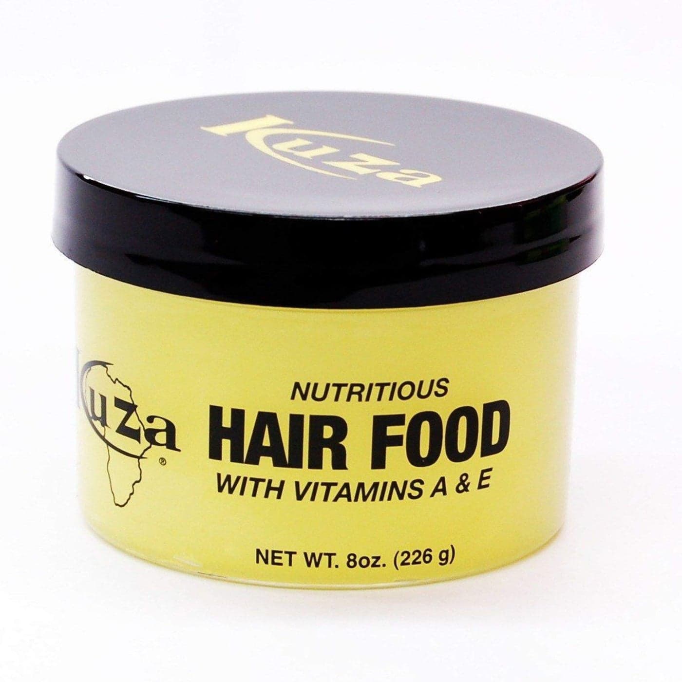 Kuza Nutritious Hair Food with Vitamins A E for Damaged Hair 8 oz