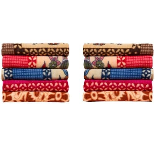 CHANDRAVATI Stylish Polar Fleece Single Bed AC Fleece Wool Blanket - 58x88 Inch || Skin Friendly || (2, Print)