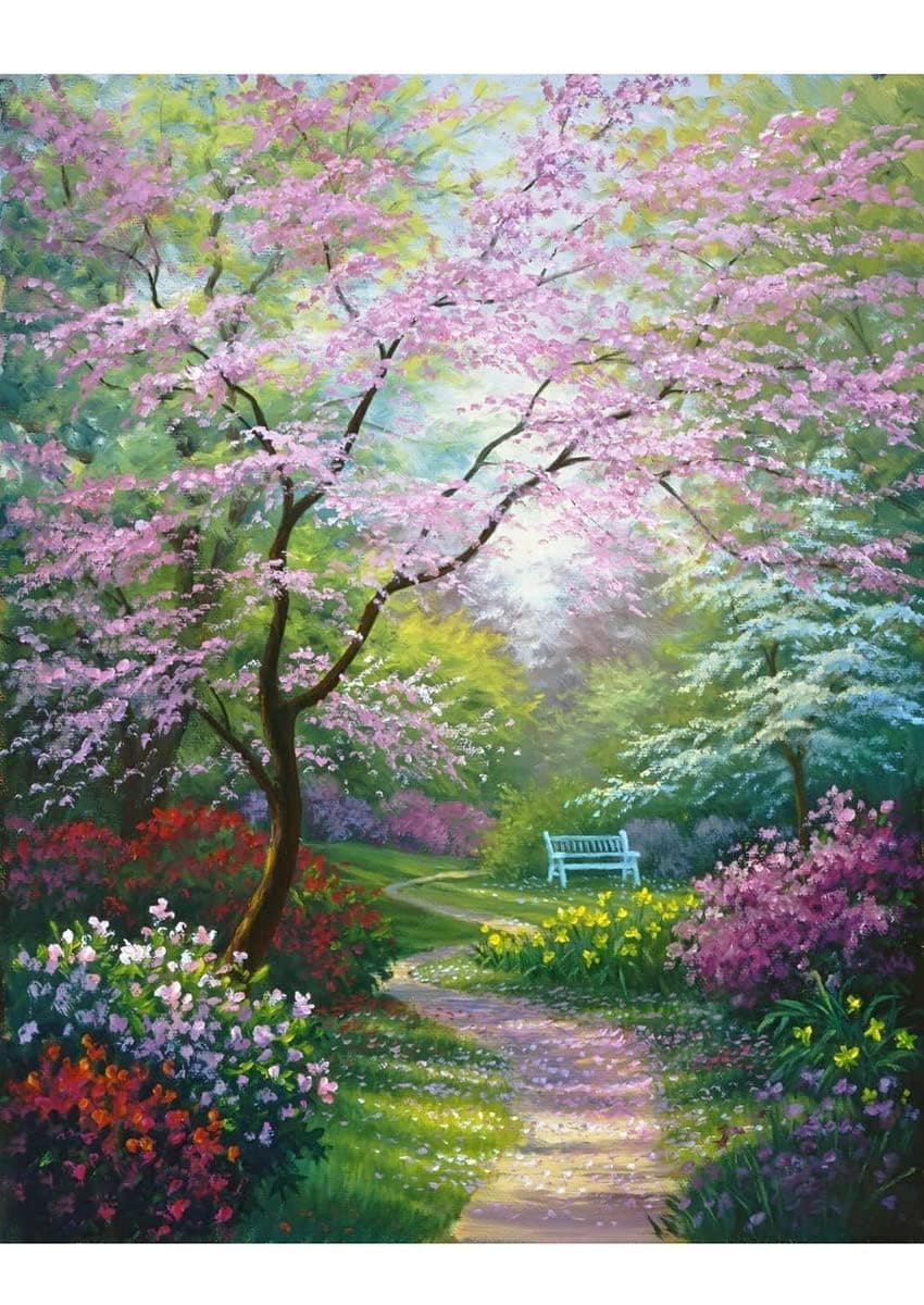 Eiazuiks Diamond Painting Kits for Adults Landscape 5D DIY Diamond Art Kits Full Drill Diamond Dots for Gift Wall Decor and Relaxation Gem Arts 12x16 inch