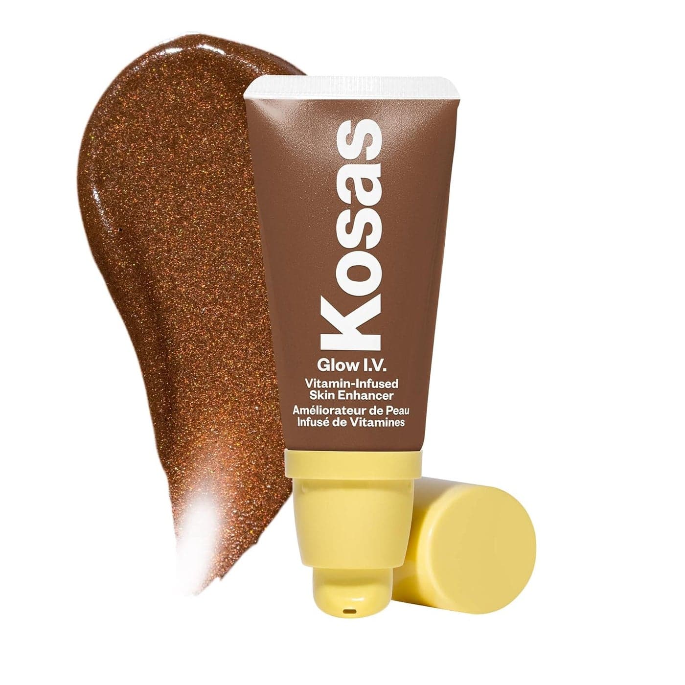 Kosas Glow IV VitaminInfused Skin Enhancer Face Makeup Tinted Beauty Highlighter for a Healthy Glow Revitalize