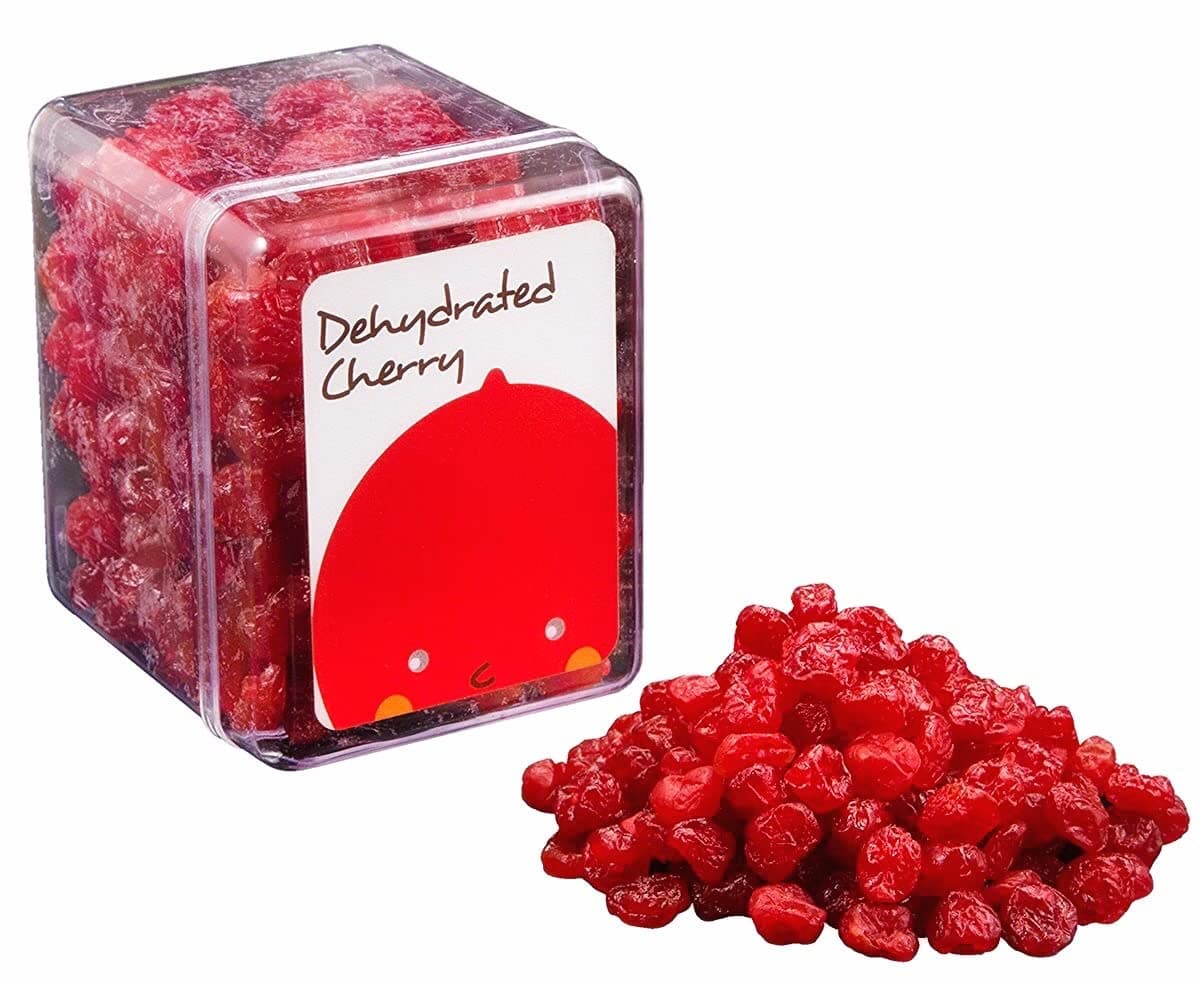 VSD 100% Natural Premium Dehydrated Dried Cherry (200g) - Ready to Eat Sweet Cherry (Comes in Reusable Transparent Box)
