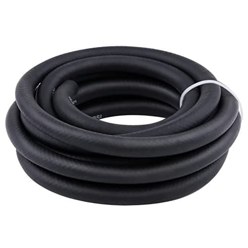 DERPIPE NBR Fuel Line Hose 14 Inch ID Push on Fuel Hose for Small Engines Gas Oil Coolants 10 Ft