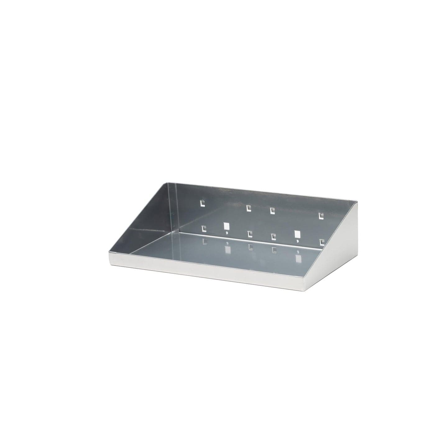 Triton Products LocBoard Shelf 12inWx6inDx3inH Silver Model 56126SLV