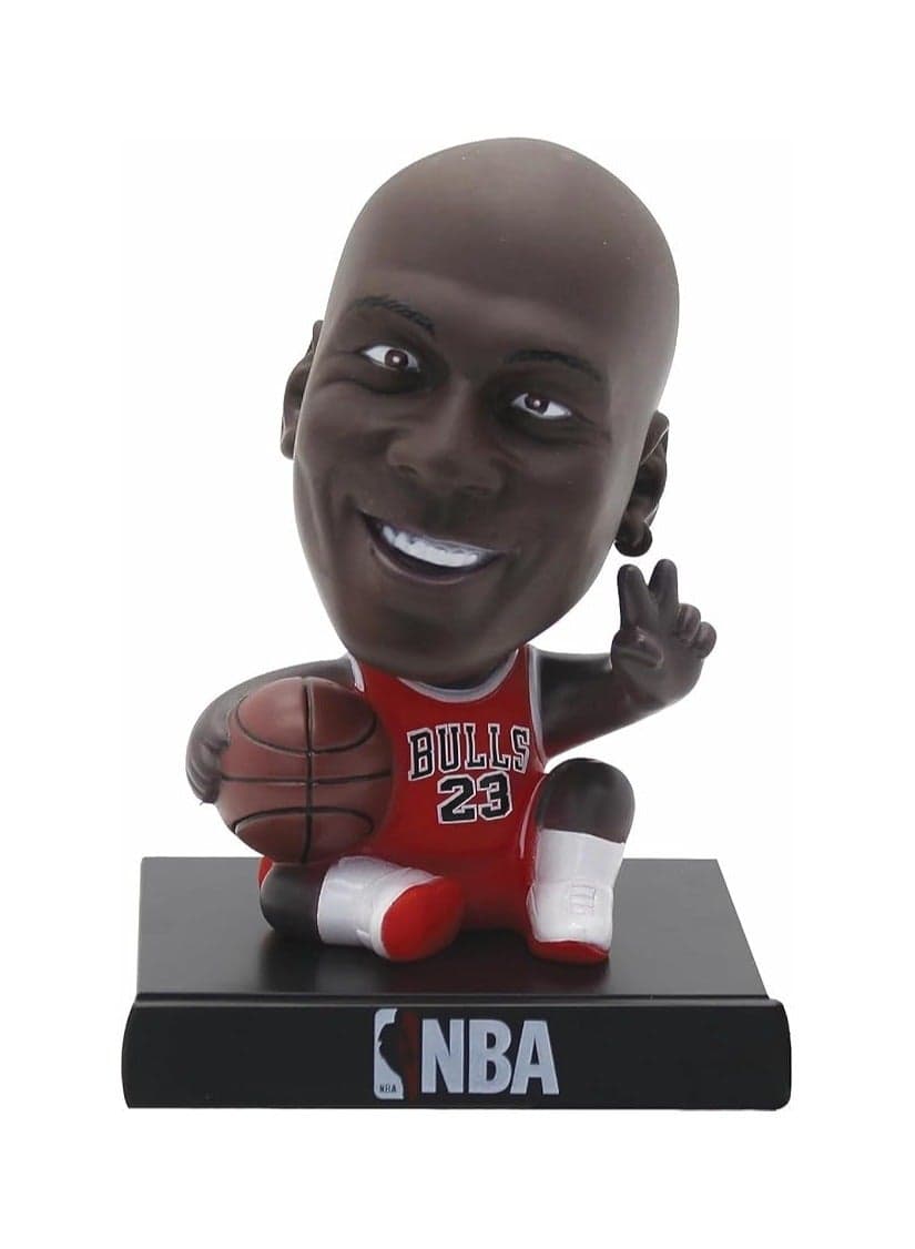 Basketball Super Hero Bobble Head - Car Dashboard Phone Holder - 0ffice Workstation Desk Table Top Action Figure Gift for Kids Children Friends