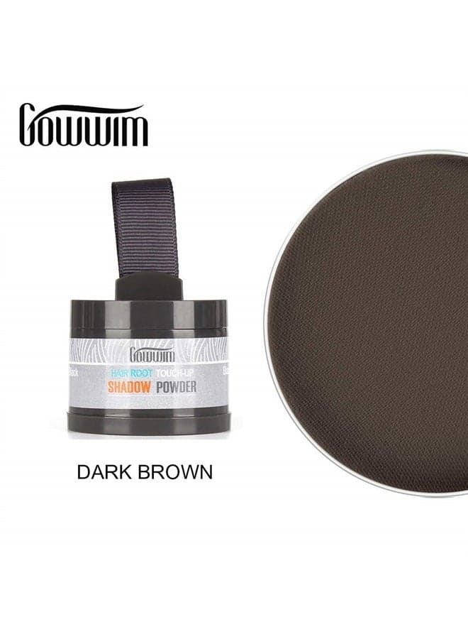 Root Touch Up,Hair Powder Instantly Fill in Hair Loss and Receding Hairline Shadow Powder Eyebrow Powder,Root Concealer for Hair & Beard,0.14oz,4g.