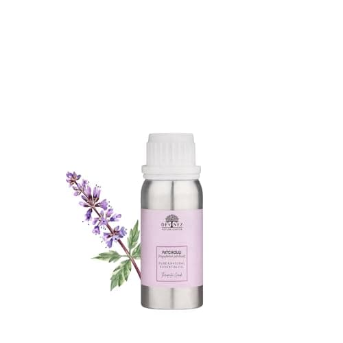 Devinez Patchouli Essential Oil, 100% Pure, Natural & Undiluted, 100ml in Anodized Aluminum Bottle - for glowing, vibrant skin, Facial care,tones and firms skin, Tension, perfumes and colognes