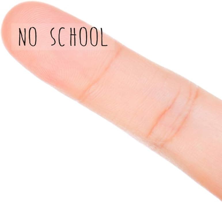No School Planner Stickers 120 Clear Teacher Student Header Labels Scrapbooking Crafting Stickers