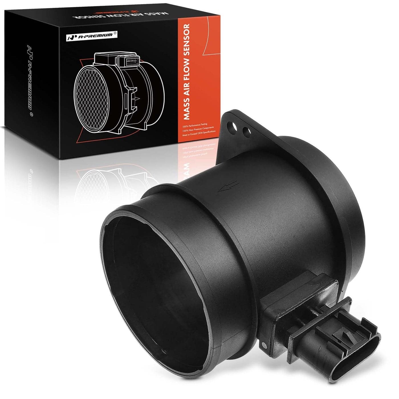 APremium Mass Air Flow Sensor Meter V6 30L 32L 36L Compatible with Chevy Traverse 0911 Cadillac CTS 0911 SRX 2009 Buick Enclave GMC Acadia Saturn Outlook Suzuki XL7 for 15875837