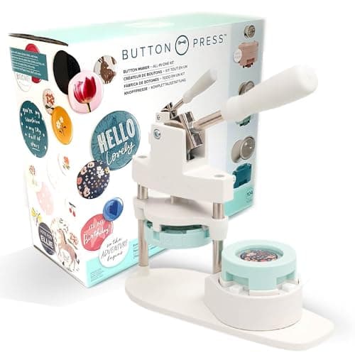We R Memory Keepers Button Press Bundle104 Pieces