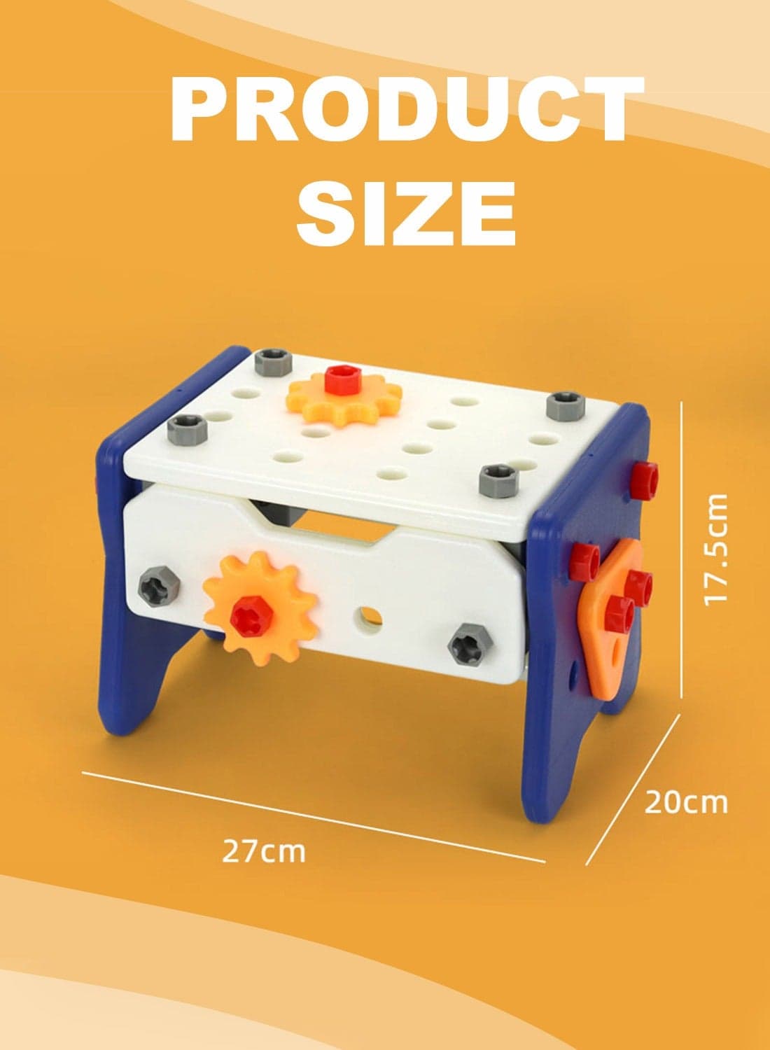 Kids Tool Set - 12 PCS Toddler Tool, Montessori STEM Educational Pretend Play Construction Toy