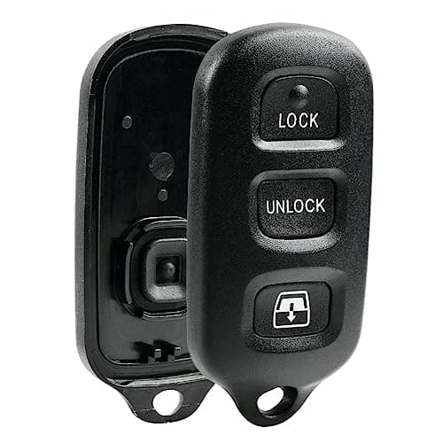 Key Fob Keyless Entry Remote Shell Case & Pad fits Toyota 1999-2009 4runner / 2001-2008 Sequoia