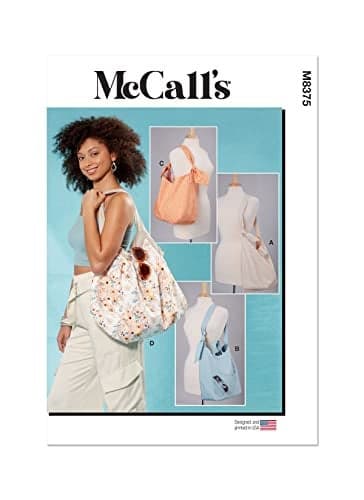 McCalls M8375OS Bags in Four Styles Sewing Pattern Kit Code M8375 One Size Each
