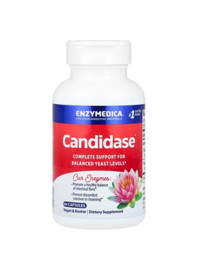 Enzymedica, Candidase, 84 Capsules