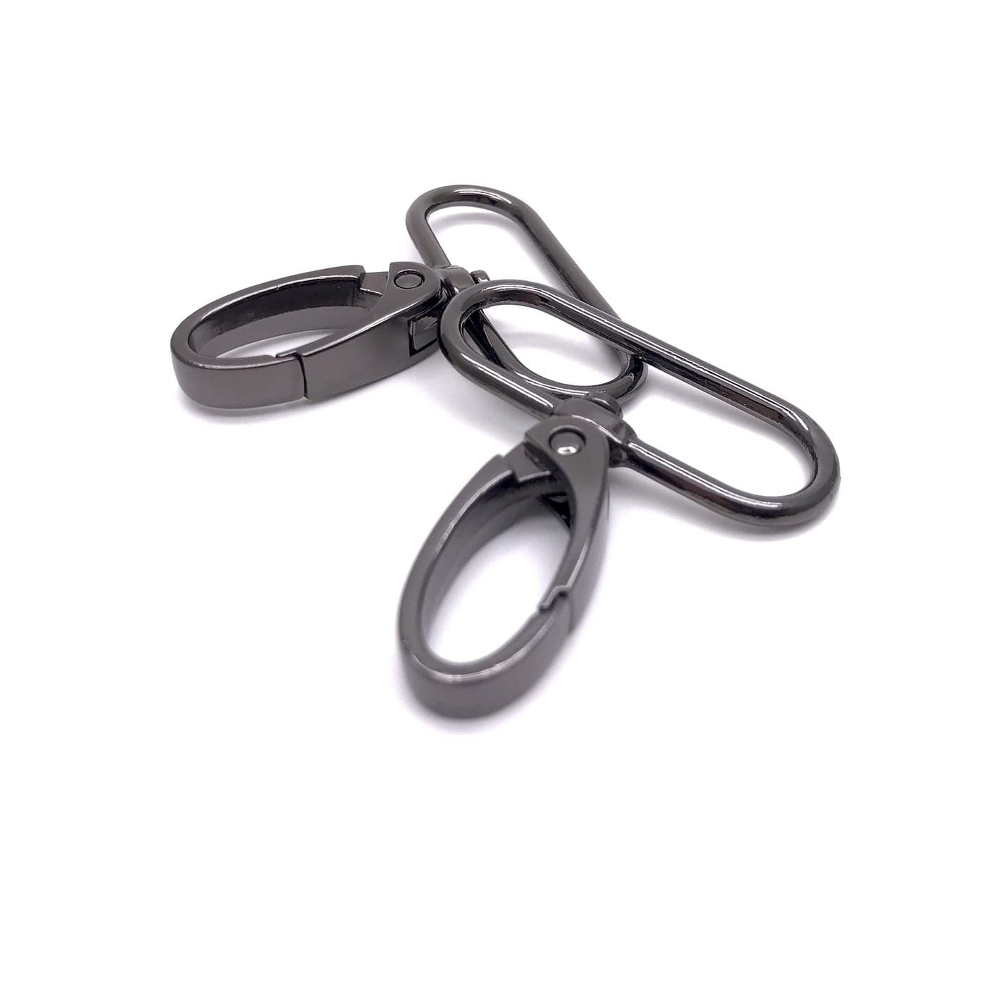 Goyunwell 15 inch Lobster Clasp Swivel Snap 1 12 inch Swivel Clasp Strap Clips Lobster Claw Lanyard Swivel Clasps 38mm Extra Large Gunmetal Lobster Clasps Swivel Hooks for Purse 10pcs 15