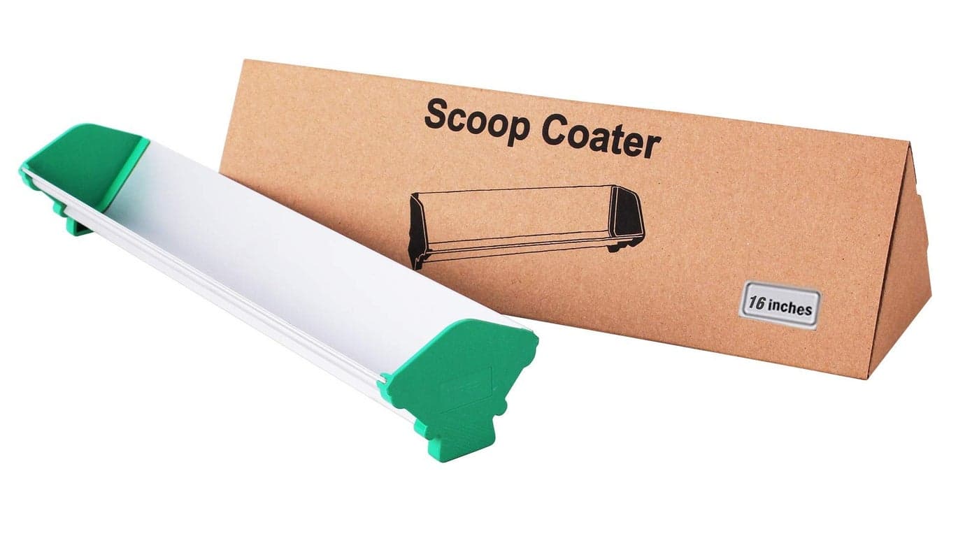 Dual Edge Aluminum Emulsion Scoop Coater for Silk Screen Printing Coating Tool 10 Inch