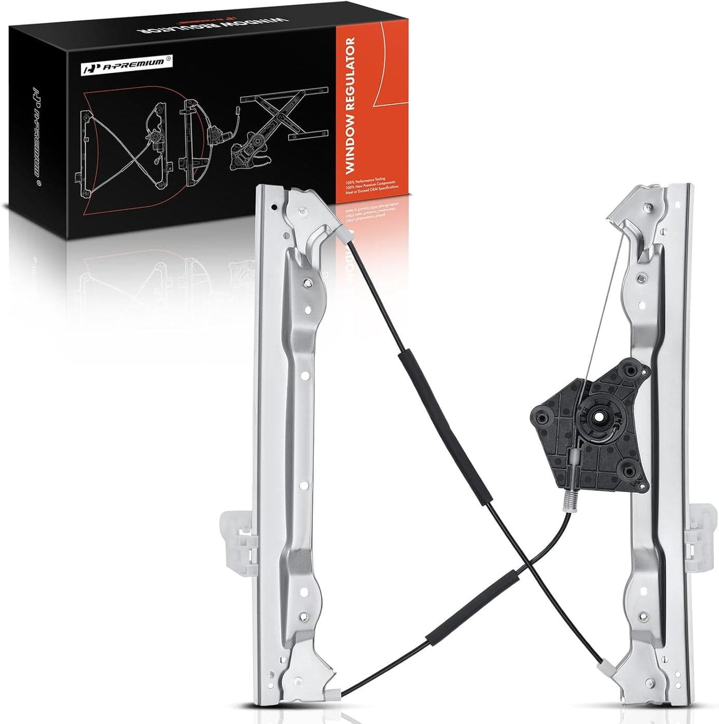 A-Premium Power Window Regulator without Motor for Dodge Avenger 2008-2010 Front Left Driver Side