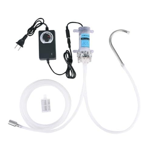 Household Electric Water Transfer Pump 110V Speed Adjustable for Ice Maker Coffee Machine Water Cooling,Food Grade Auto Siphon Self Priming Pump for Bottling Wine,Beer and Kombucha,2L/Min,Low Noise