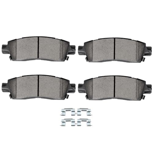 SCITOO Ceramic Pads, Rear Brake Pads Brakes Kits fit for Buick Enclave,Rainier,for Chevy SSR,Trailblazer EXT,Traverse,for GMC Acadia,Envoy XUV,for Oldsmobile Bravada,for Isuzu,for Saab,for Saturn