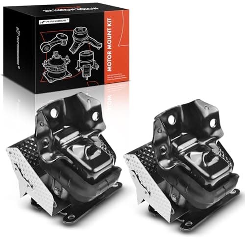 A-Premium 2Pcs Left Right Engine Motor Mount with Heat Shield Compatible with Chevrolet Avalanche Silverado Suburban Tahoe & GMC Sierra Yukon & Cadillac Escalade 2007-2014, Replace# 15854941, 15837373
