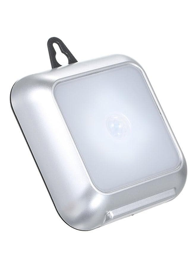 Silvery Motion Sensor LED Night Light White