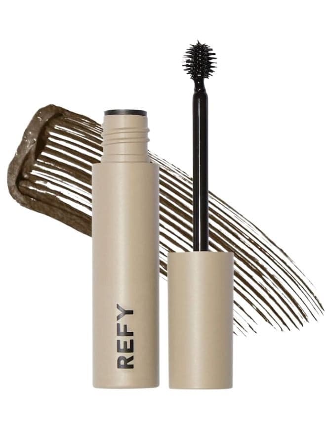 REFY Brow Tint Eyebrow Gel – Chestnut | Medium Brown with Warm Tone, 0.27 oz / 8 ml