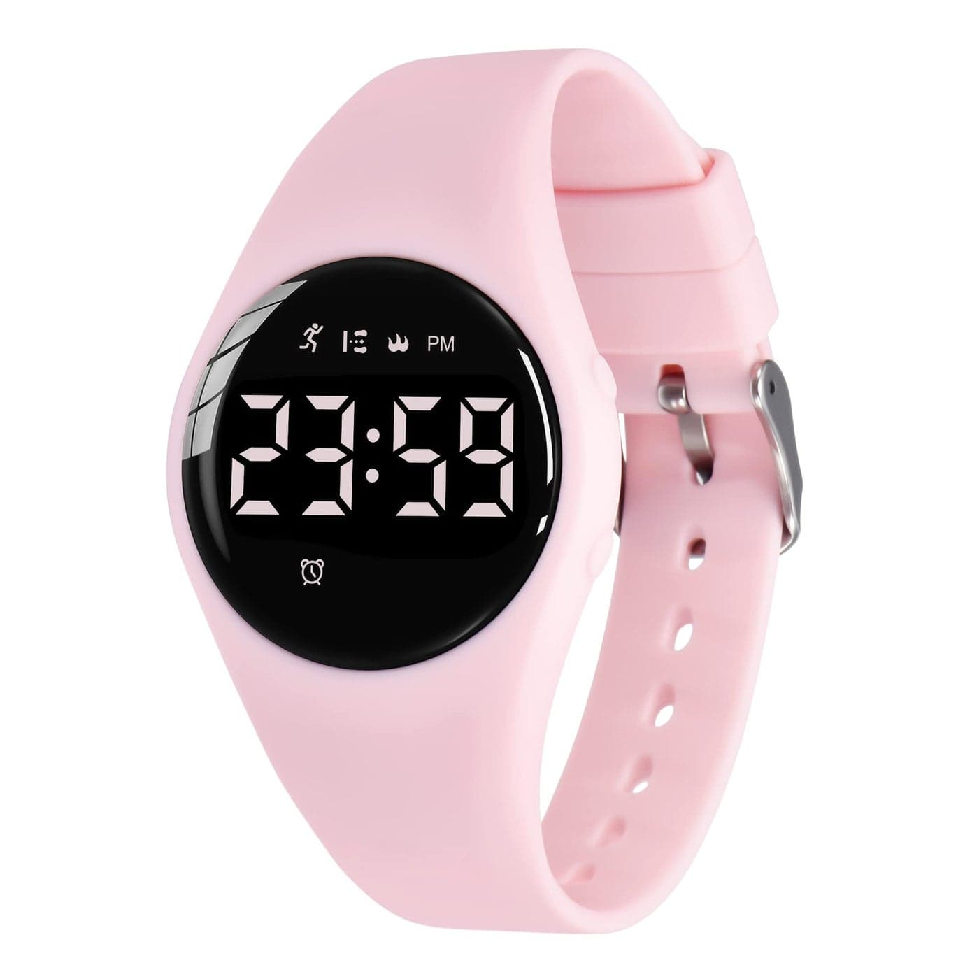 Kids Watches for Girls Boys Digital Sport Watch with Step Counter Pedometer Vibration Alarm Clock, No App Waterproof Fitness Tracker Kids Watch Boys Girls Teens Students Ages 5-16