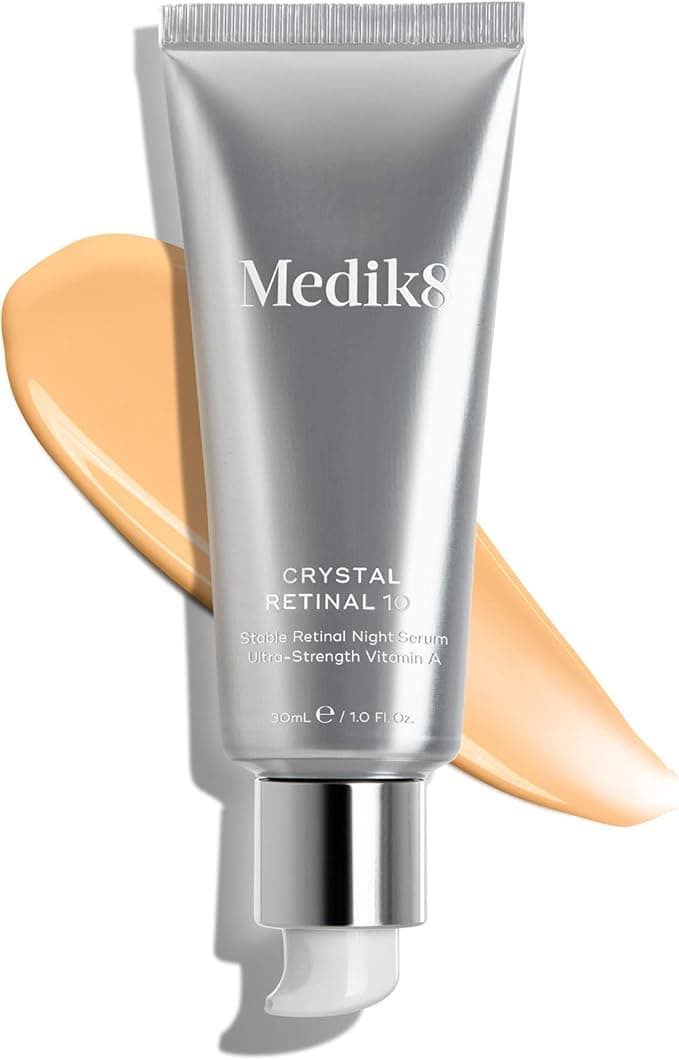 Medik8 Crystal Retinal 3 AgeDefying Retinal Night Serum Improves Wrinkles Skin Firmness 003 Retinal Strength 11x Faster than Retinol For New Vitamin A Users 30ml