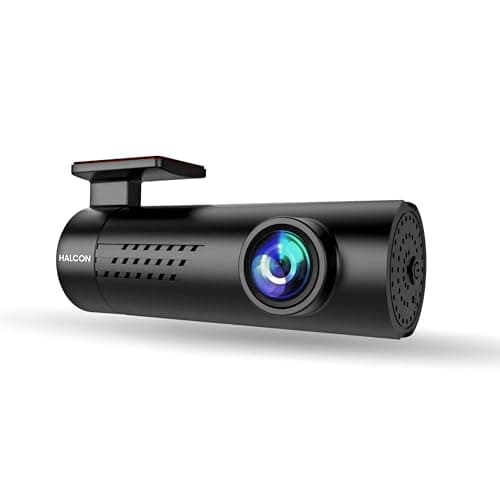 Halcon Car Dash Camera Pro 2k 12969 FHD |Super Capacitor|Wide Angle View 175 Degree| Emergency Recording| SD Card Upto 256GB| Easy DIY Setup| (Space Black)
