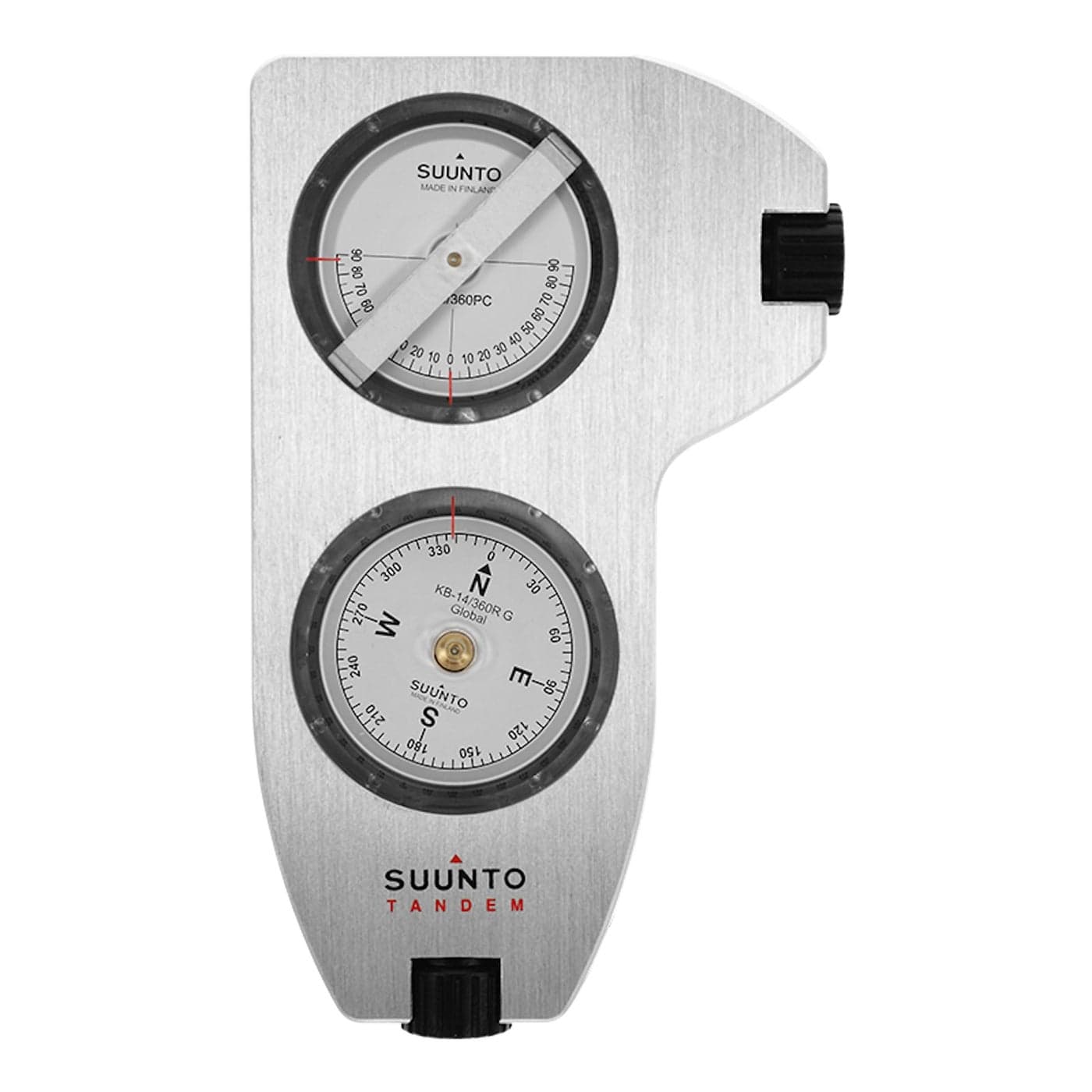 SUUNTO Tandem 360PC/360R G Compass/Clinometer: 2-in-1 Precision Compass and Clinometer for Professionals,white