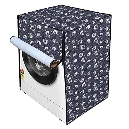 Wings Star Polyester Front Load Washing Machine Cover For Lg 6.5 Kg&8Kg (60Cmsx60Cmsx86Cms)|Waterproof&Dust-Proof Front Load Washing Machine Cover For Lg|Washing Machin Cover, Kum05