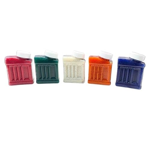 Trocshop Gel Balls, 7-8mm Water Beads, 10,000 Rounds, Transparent Blue, for Gel Blaster Guns (Random Color, 10K)