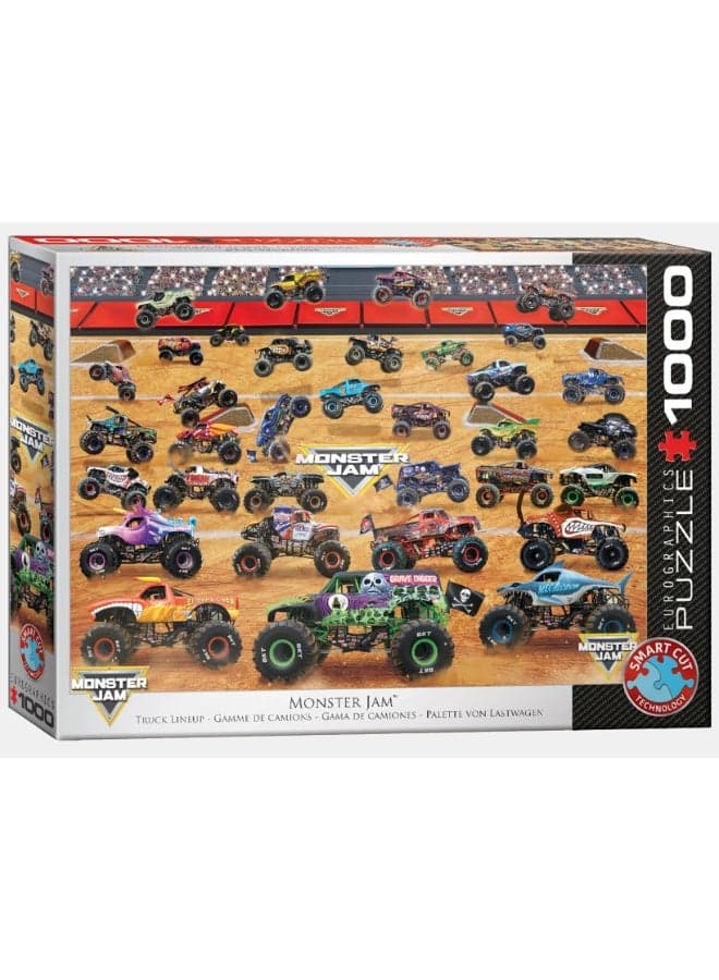 Eurographics Monster Jam Truck Lineup 1000-Piece Puzzle