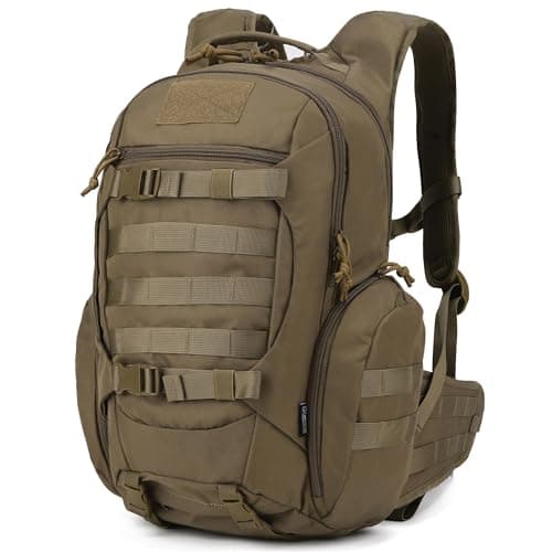Mardingtop Tactical Molle Backpack for Men - 28L EDC Hiking & Motorcycle Backpack