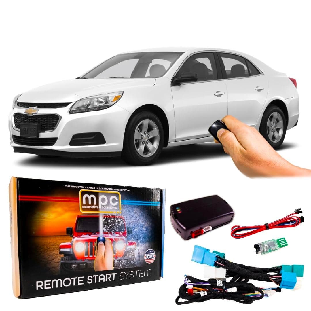MPC Factory Remote Activated Remote Start Compatible with 20132015 Chevrolet Malibu Plugin THarness FlashLink Updater Premier USA Based Tech Support