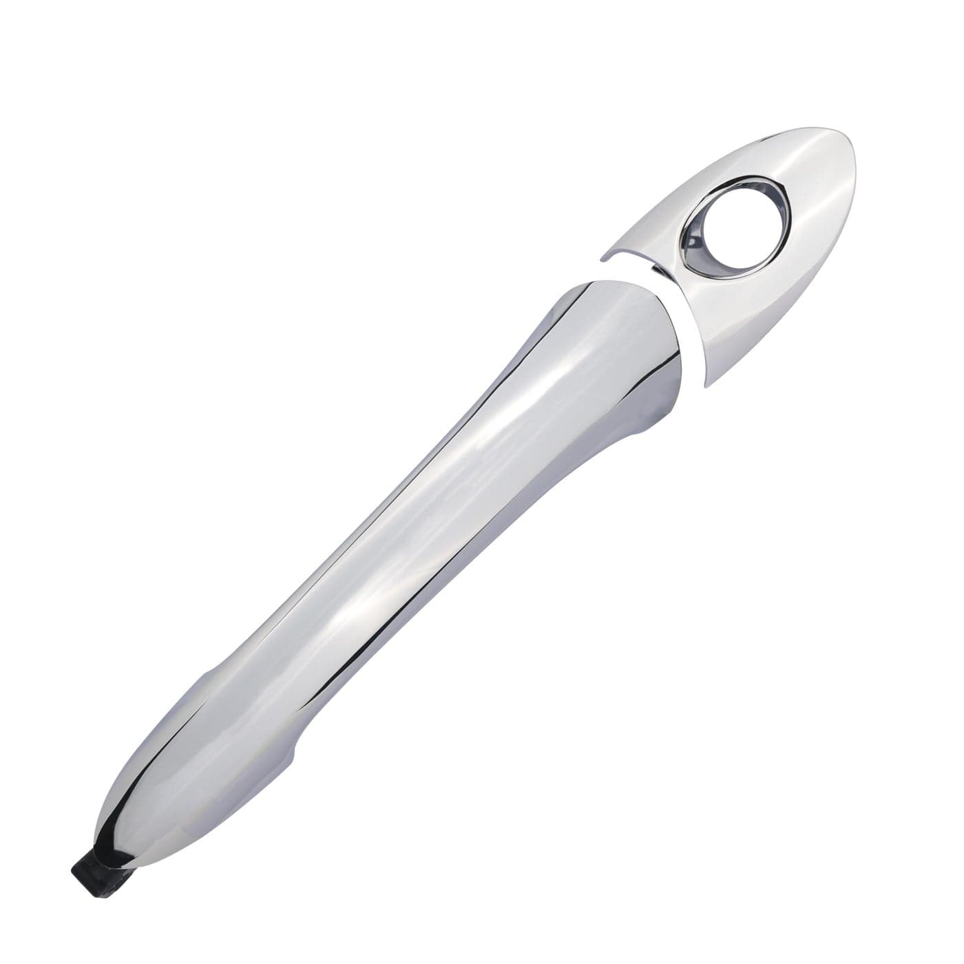 omoZone Exterior Door Handle Chrome Front Left Driver Side with Keyhole Without Smart Key Compatible with 20112015 Hyundai Sonata Replaces 826513S010 826523S010