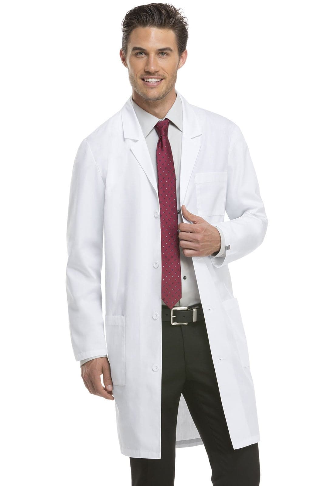 Dickies EDS Professional Men & Women Scrubs Lab Coats 40" 83403, XL, White
